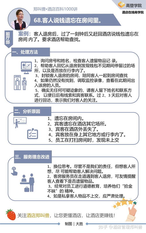 妥善處理客人物品遺留，酒店管理中的服務(wù)與風(fēng)險(xiǎn)管控